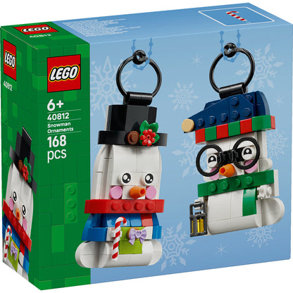 LEGO® Snowman Ornaments - Bộ Lắp Ráp Người Tuyết Trang Trí Giáng Sinh (40812) - Hình ảnh sản phẩm