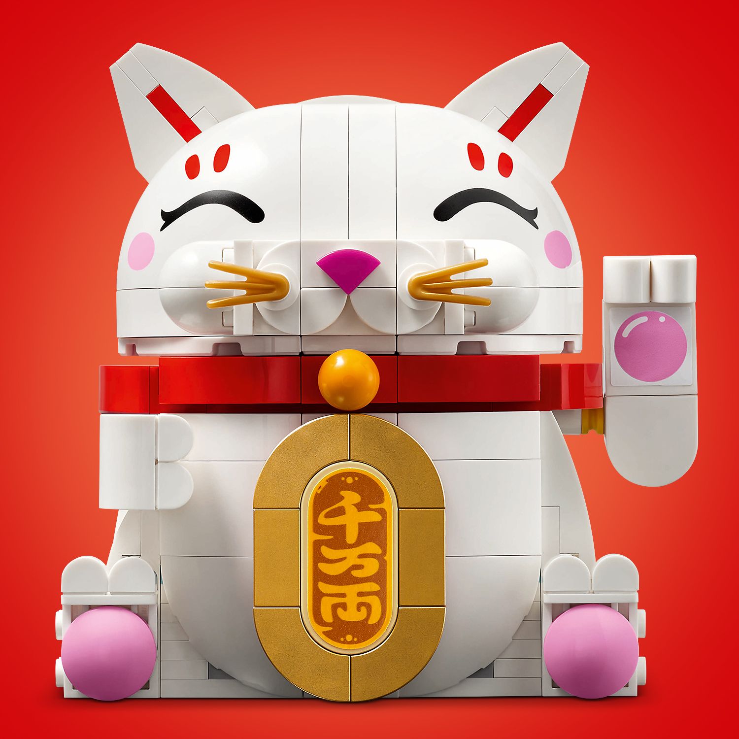 LEGO® Lucky Cat - Bộ Lắp Ráp Mèo Thần Tài Maneki-neko - LEGO 40813 - Hình ảnh bổ sung 4