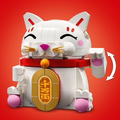 LEGO® Lucky Cat - Bộ Lắp Ráp Mèo Thần Tài Maneki-neko - LEGO 40813 LEGO - ảnh 1 - Lego