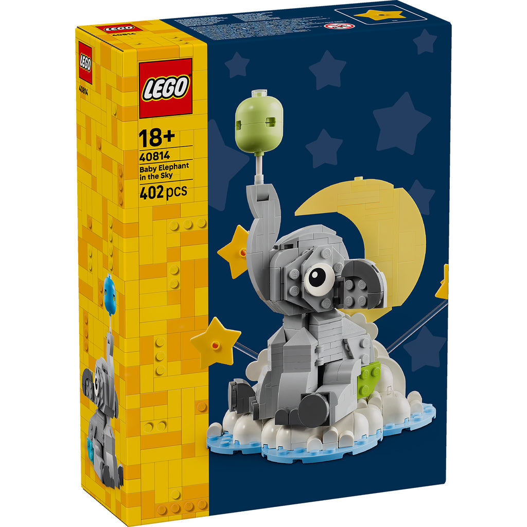 LEGO® Baby Elephant in the Sky - Mô hình Voi con trên mây - LEGO 40814 - Hình ảnh sản phẩm