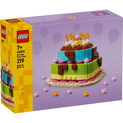 LEGO® Birthday Party Cake - Đồ chơi lắp ráp Bánh sinh nhật - LEGO 40815 - Hình ảnh sản phẩm