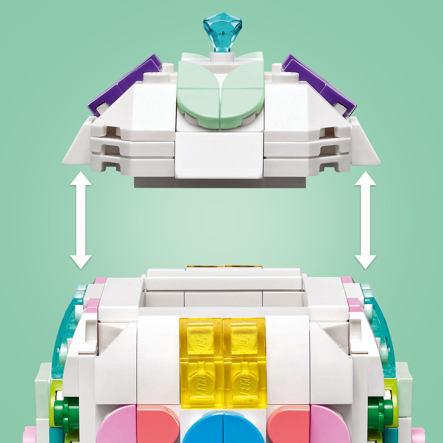 LEGO® Decorative Easter Egg - Mô Hình Lắp Ráp Trứng Phục Sinh Trang Trí - LEGO 40816 - Hình ảnh bổ sung 5