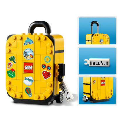 Yellow Travel Suitcase - Bộ Lắp Ráp Vali Du Lịch Màu Vàng - LEGO 40817