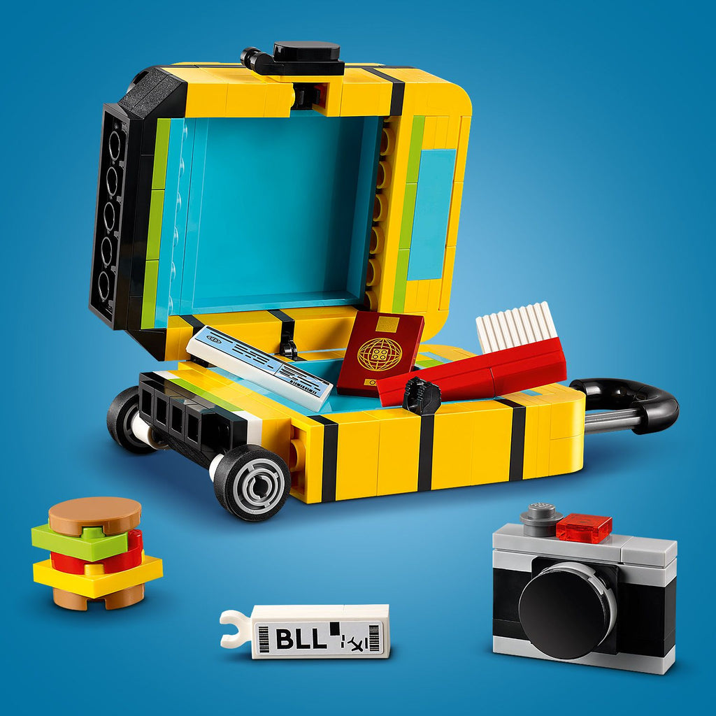 Yellow Travel Suitcase - Bộ Lắp Ráp Vali Du Lịch Màu Vàng - LEGO 40817