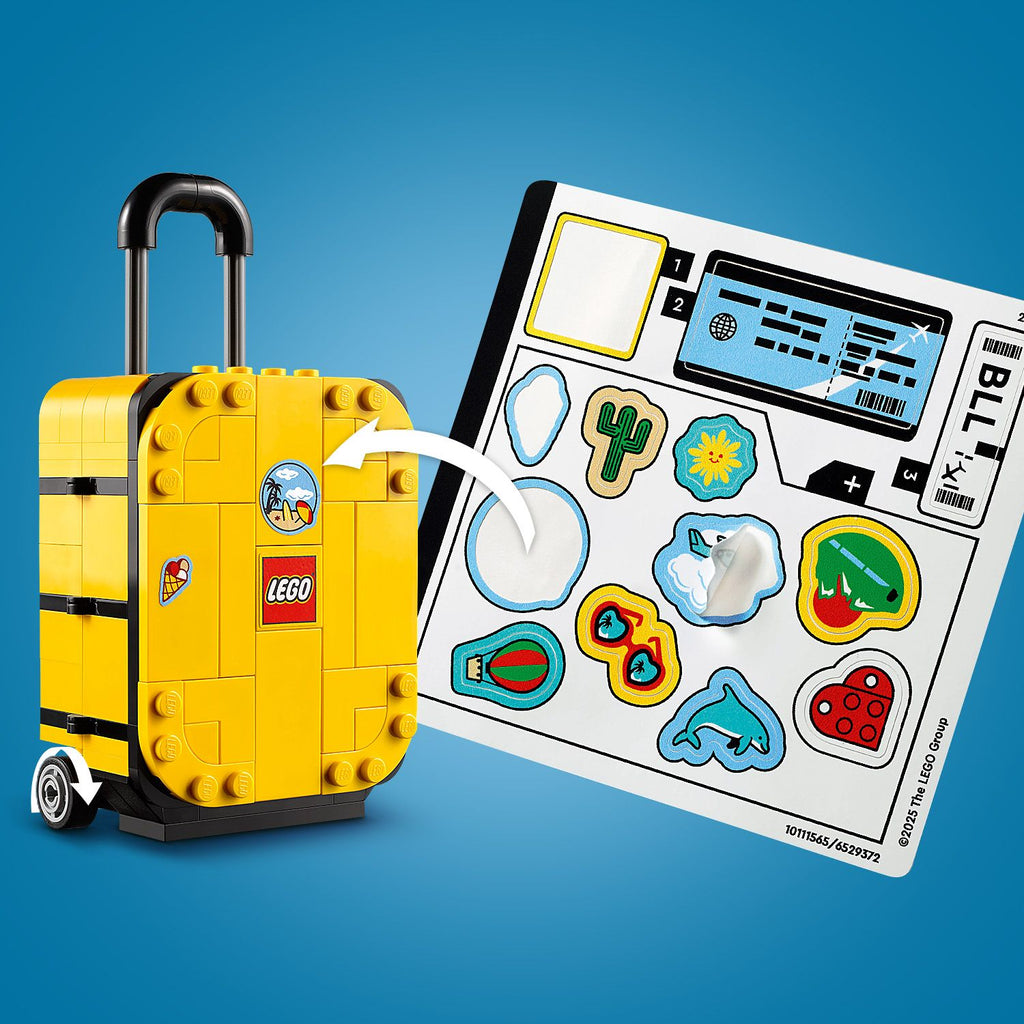 Yellow Travel Suitcase - Bộ Lắp Ráp Vali Du Lịch Màu Vàng - LEGO 40817