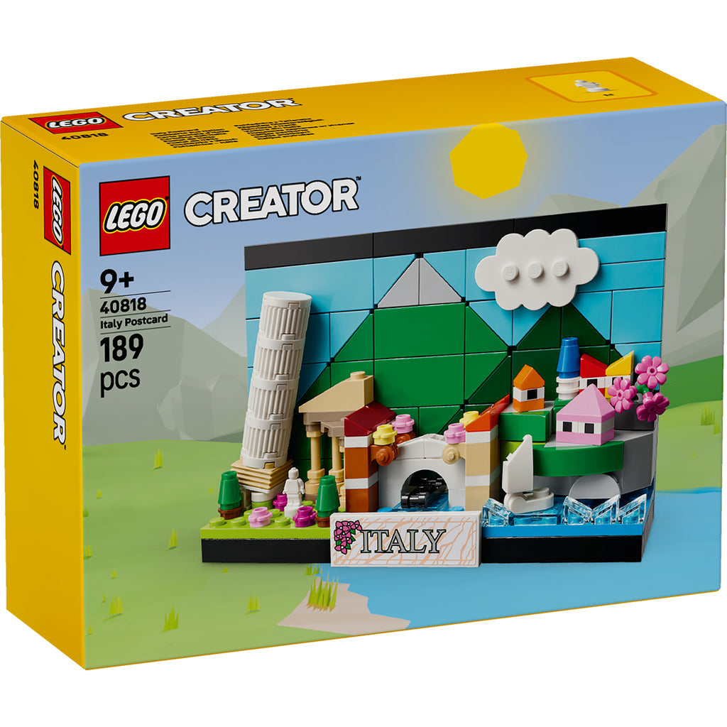 LEGO® Italy Postcard - Mô Hình Bưu Thiếp Ý - LEGO 40818 - Hình ảnh sản phẩm