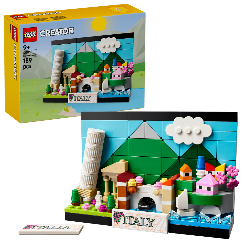 LEGO® Italy Postcard - Mô Hình Bưu Thiếp Ý - LEGO 40818 - Hình ảnh bổ sung 8