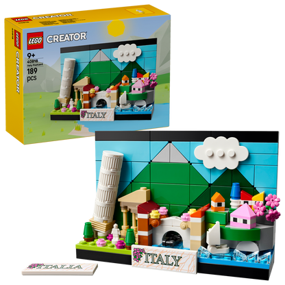 LEGO® Italy Postcard - Mô Hình Bưu Thiếp Ý - LEGO 40818 - Hình ảnh bổ sung 8