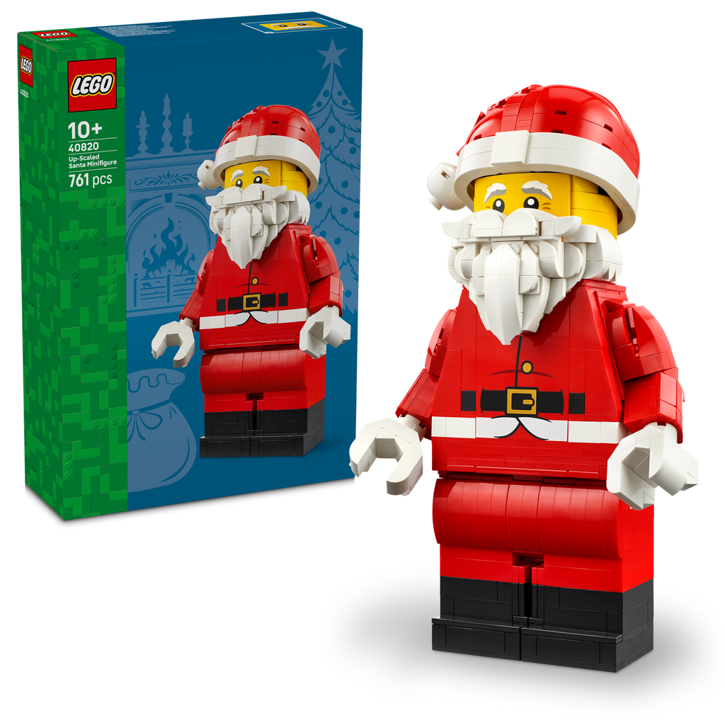 LEGO® Up-Scaled Santa Minifigure - Mô Hình Ông Già Noel Phóng Đại - LEGO 40820 LEGO - ảnh 1 - LEGO Set