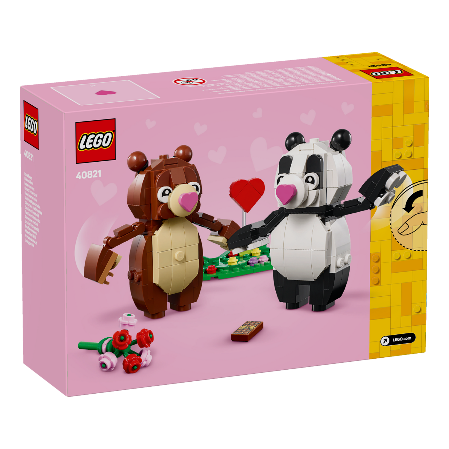LEGO® Love Bears - Bộ Đồ Chơi Lắp Ráp Gấu Tình Yêu - LEGO 40821 - Hình ảnh bổ sung 7
