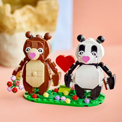 LEGO® Love Bears - Bộ Đồ Chơi Lắp Ráp Gấu Tình Yêu - LEGO 40821 - Góc nhìn khác 3