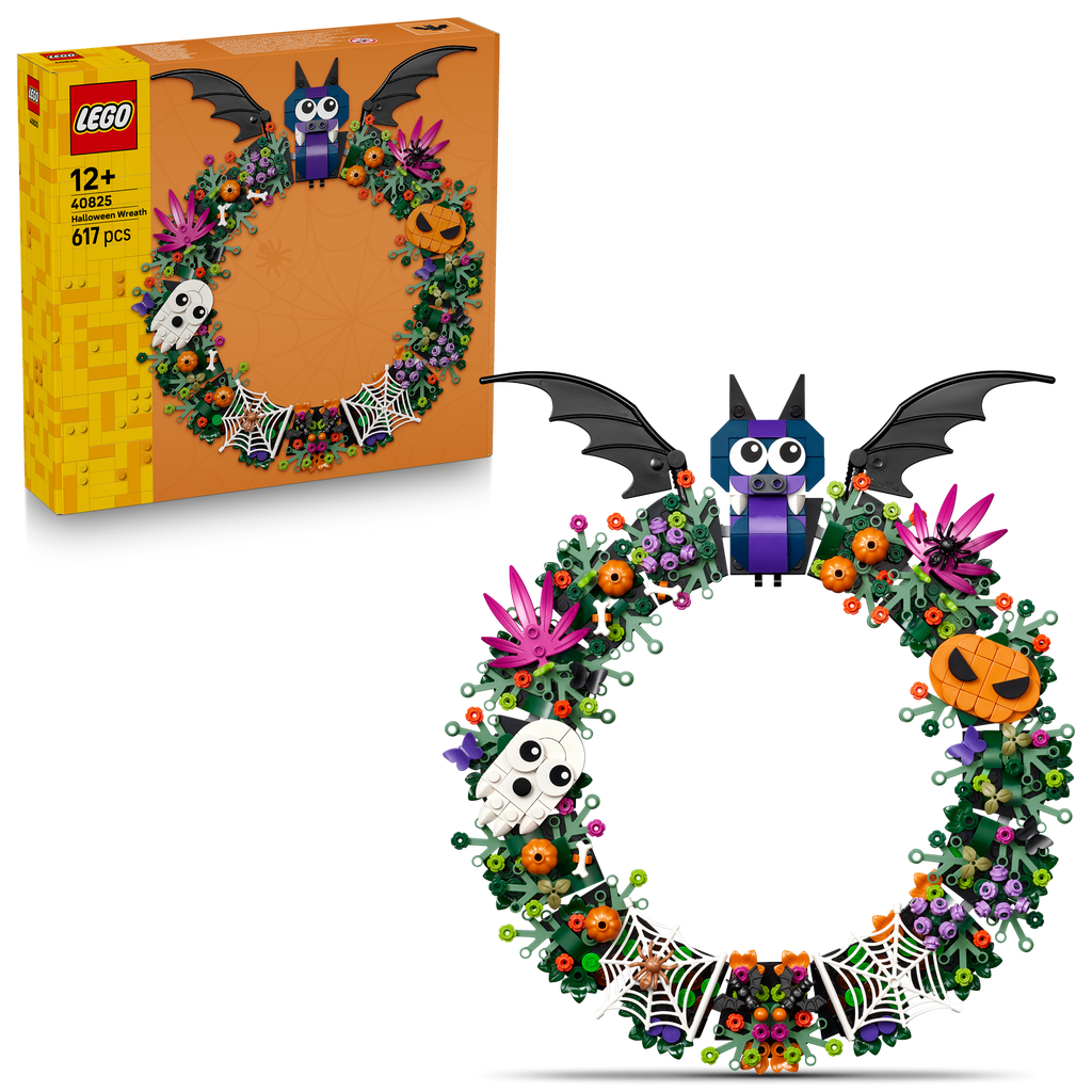 LEGO® Halloween Wreath - Vòng Hoa Trang Trí Halloween LEGO 40825 LEGO - ảnh 1 - Lego