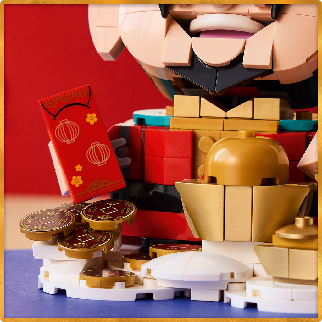 LEGO® Fortune Master - Mô Hình Lắp Ráp Thần Tài May Mắn - LEGO 40864 - Hình ảnh bổ sung 9