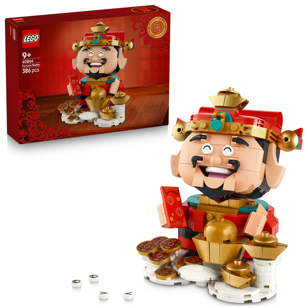 LEGO® Fortune Master - Mô Hình Lắp Ráp Thần Tài May Mắn - LEGO 40864 - Hình ảnh bổ sung 10