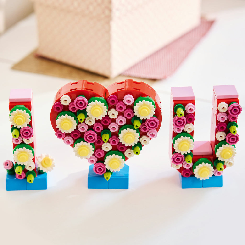LEGO® Love Letters - Bộ Đồ Chơi Lắp Ráp Xếp Hình Trang Trí (40867) - Góc nhìn khác 3