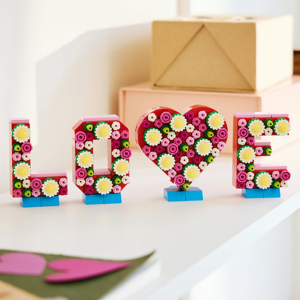 LEGO® Love Letters - Bộ Đồ Chơi Lắp Ráp Xếp Hình Trang Trí (40867) - Hình ảnh bổ sung 5
