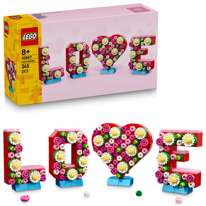 LEGO® Love Letters - Bộ Đồ Chơi Lắp Ráp Xếp Hình Trang Trí (40867) LEGO - ảnh 1 - LEGO Sets