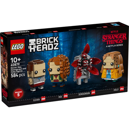 LEGO® BrickHeadz™ Stranger Things: Eleven, Max, Demogorgon and Holly Figures - Bộ mô hình lắp ráp sưu tập 40879