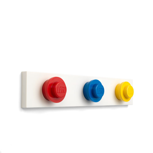 LEGO Wall Hanger Rack - Multi - Giá Treo Tường 3 Nút Gạch - LEGO 41110001 - Hình ảnh chi tiết 2