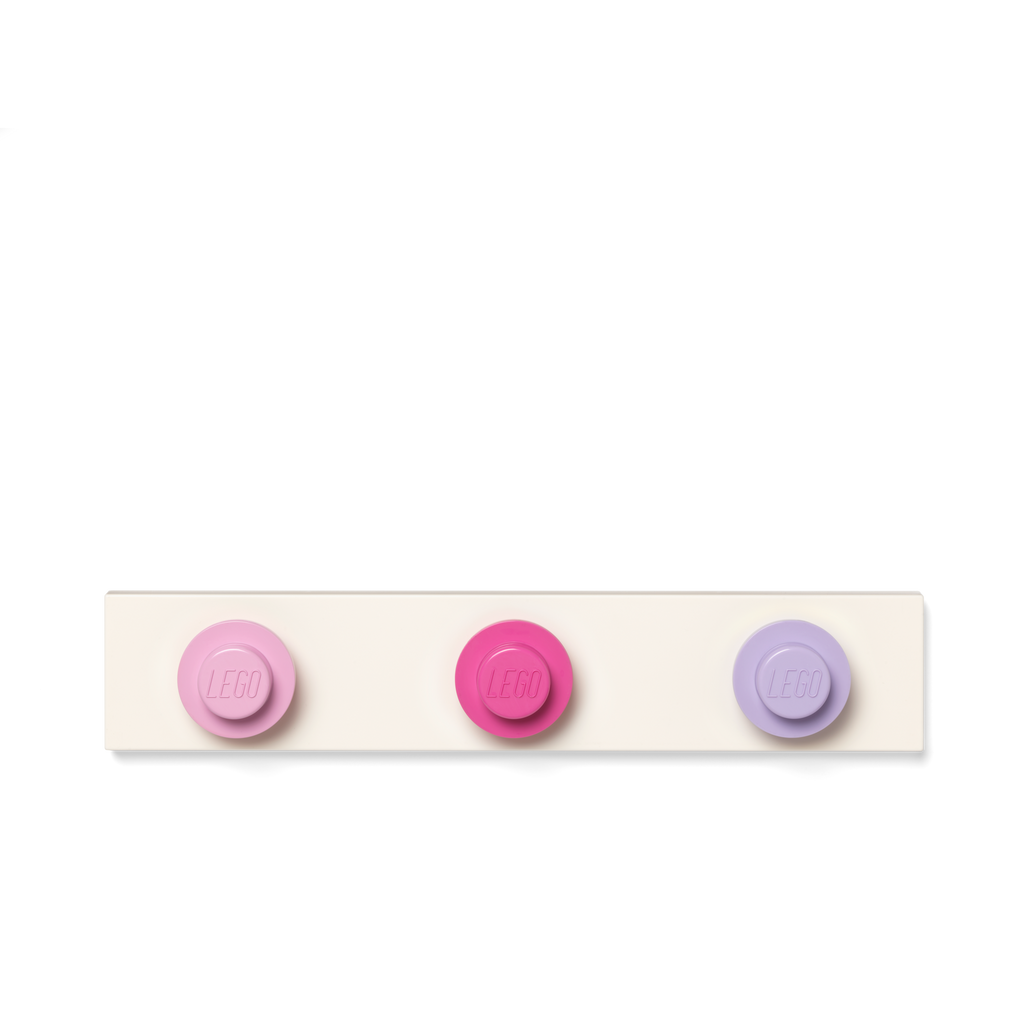 LEGO Wall Hanger Rack - Light pink, Dark Pink, Light Purple - Giá Treo Tường Trang Trí LEGO - Hình ảnh bổ sung 6