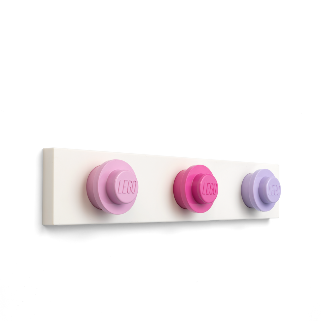 LEGO Wall Hanger Rack - Light pink, Dark Pink, Light Purple - Giá Treo Tường Trang Trí LEGO - Hình ảnh bổ sung 5