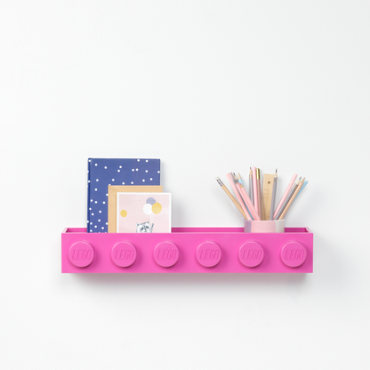 LEGO Book Rack - Pink - Kệ Sách LEGO Màu Hồng - LEGO - Góc nhìn khác 3