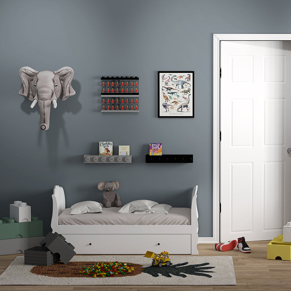 LEGO Book Rack - Grey | Kệ Sách Trang Trí LEGO Chính Hãng - Hình ảnh bổ sung 4