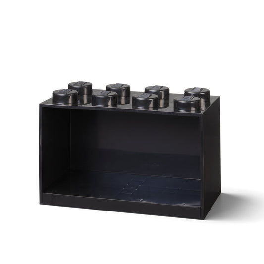 LEGO® 8-Stud Brick Shelf - Black - Kệ Treo Tường Hình Viên Gạch 8 Nút - LEGO - Hình ảnh chi tiết 2
