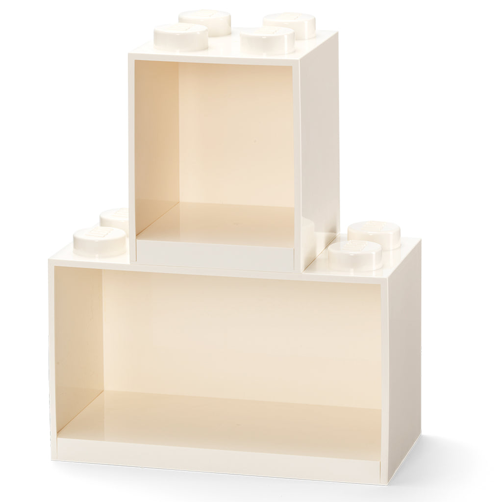 LEGO Brick Shelf Set 4 & 8 Knobs - White - Bộ Kệ Gạch LEGO 4 & 8 Nút - LEGO - Hình ảnh chi tiết 2