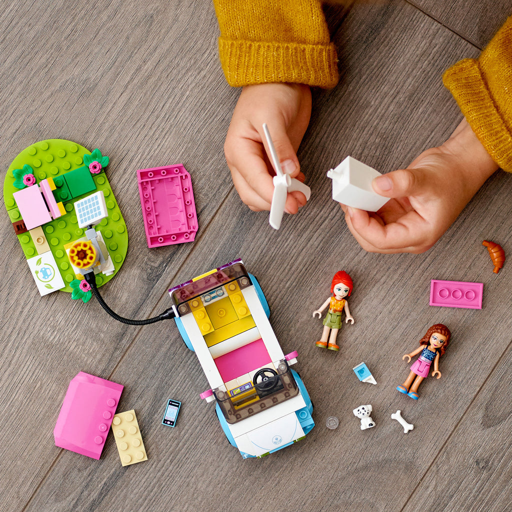LEGO® Friends™ Olivias Electric Car - Đồ Chơi Lắp Ráp Xe Điện Của Olivia - LEGO 41443 - Hình ảnh bổ sung 5