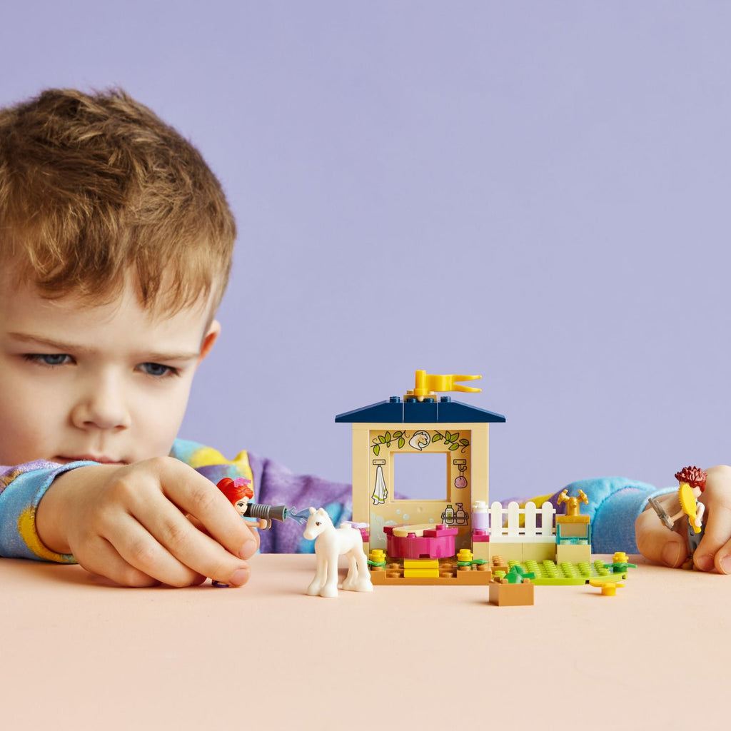 LEGO® Friends™ Pony-Washing Stable - Đồ chơi lắp ráp Chuồng Tắm Ngựa Pony - LEGO 41696 - Hình ảnh bổ sung 9