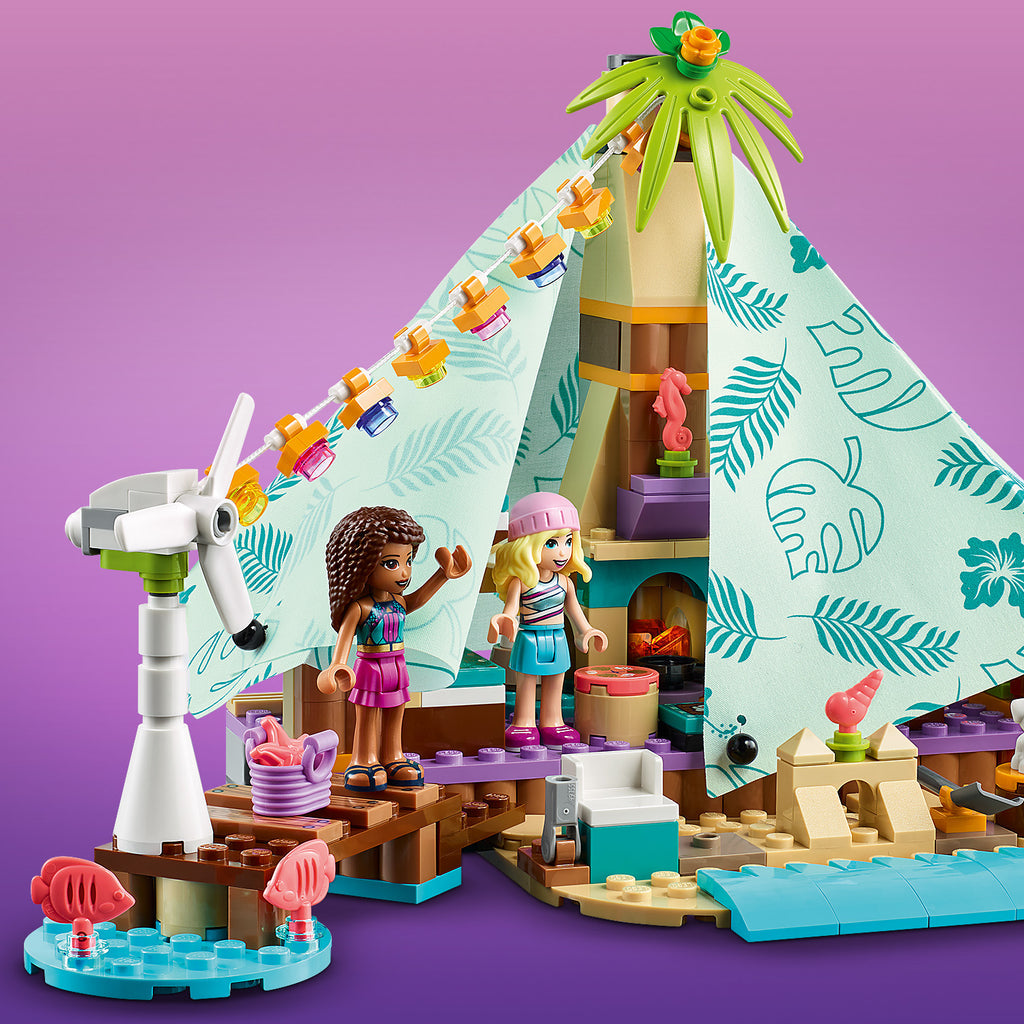 LEGO® Friends™ Beach Glamping - Đồ chơi lắp ráp Cắm trại bãi biển - LEGO 41700 LEGO - ảnh 1 - Đồ chơi lắp ráp