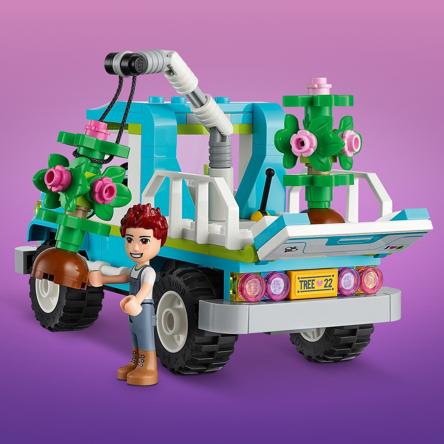 LEGO® Friends™ Tree-Planting Vehicle - Xe Trồng Cây Thân Thiện Môi Trường 41707 - Hình ảnh bổ sung 6