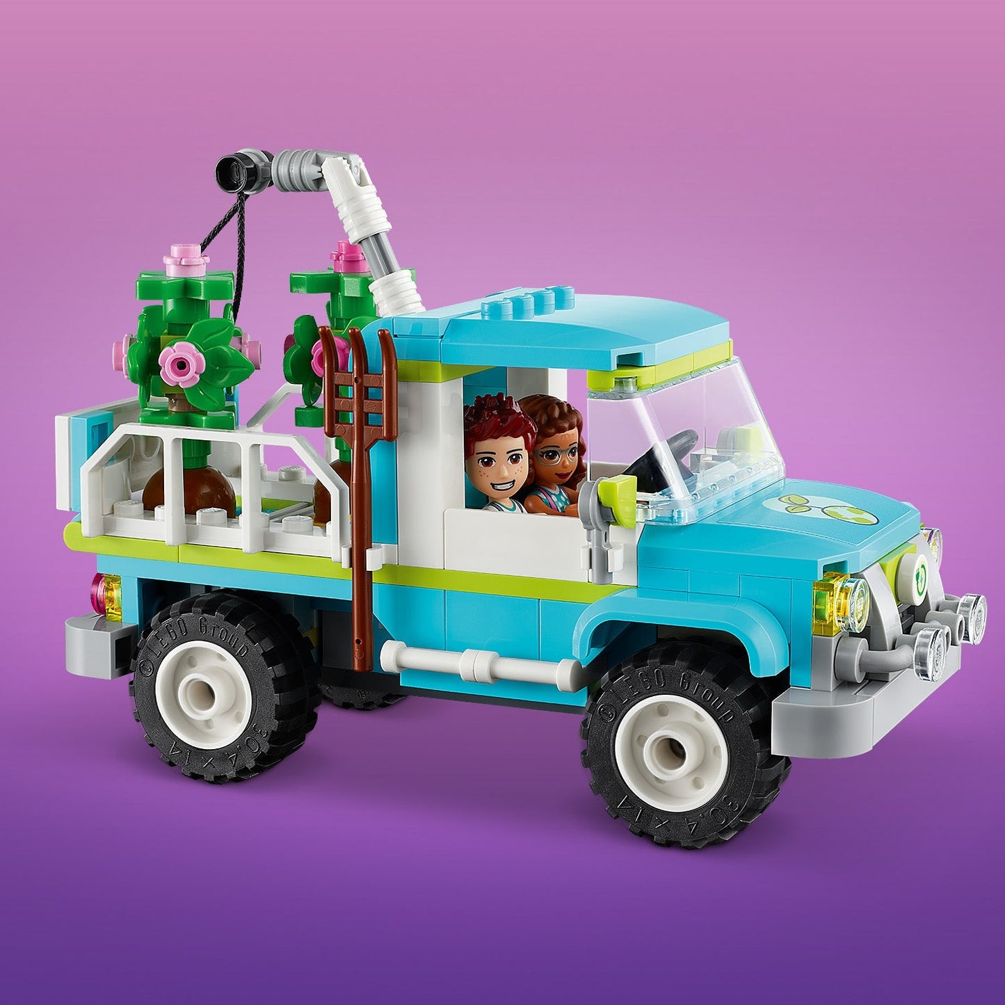LEGO® Friends™ Tree-Planting Vehicle - Xe Trồng Cây Thân Thiện Môi Trường 41707 LEGO - ảnh 1 - Lego