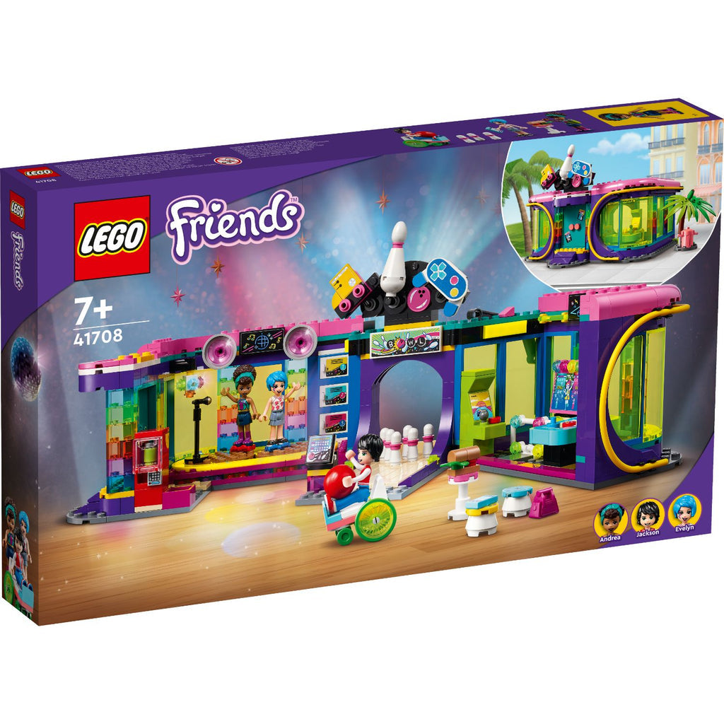 LEGO® Friends™ Roller Disco Arcade - Đồ chơi lắp ráp Khu giải trí Patin - LEGO 41708 - Hình ảnh sản phẩm