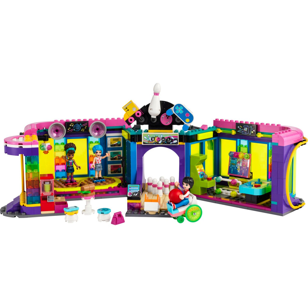 LEGO® Friends™ Roller Disco Arcade - Đồ chơi lắp ráp Khu giải trí Patin - LEGO 41708 - Hình ảnh chi tiết 2