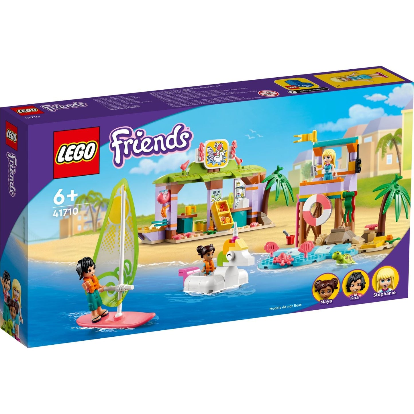 LEGO® Friends™ Surfer Beach Fun - Đồ Chơi Lắp Ráp Vui Chơi Bãi Biển - LEGO 41710 - Hình ảnh sản phẩm