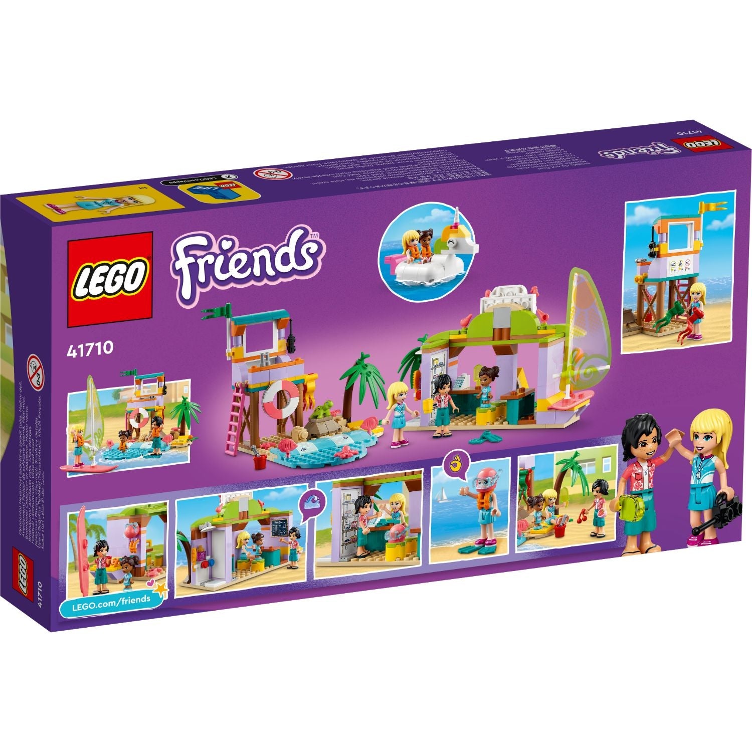 LEGO® Friends™ Surfer Beach Fun - Đồ Chơi Lắp Ráp Vui Chơi Bãi Biển - LEGO 41710 - Hình ảnh bổ sung 6