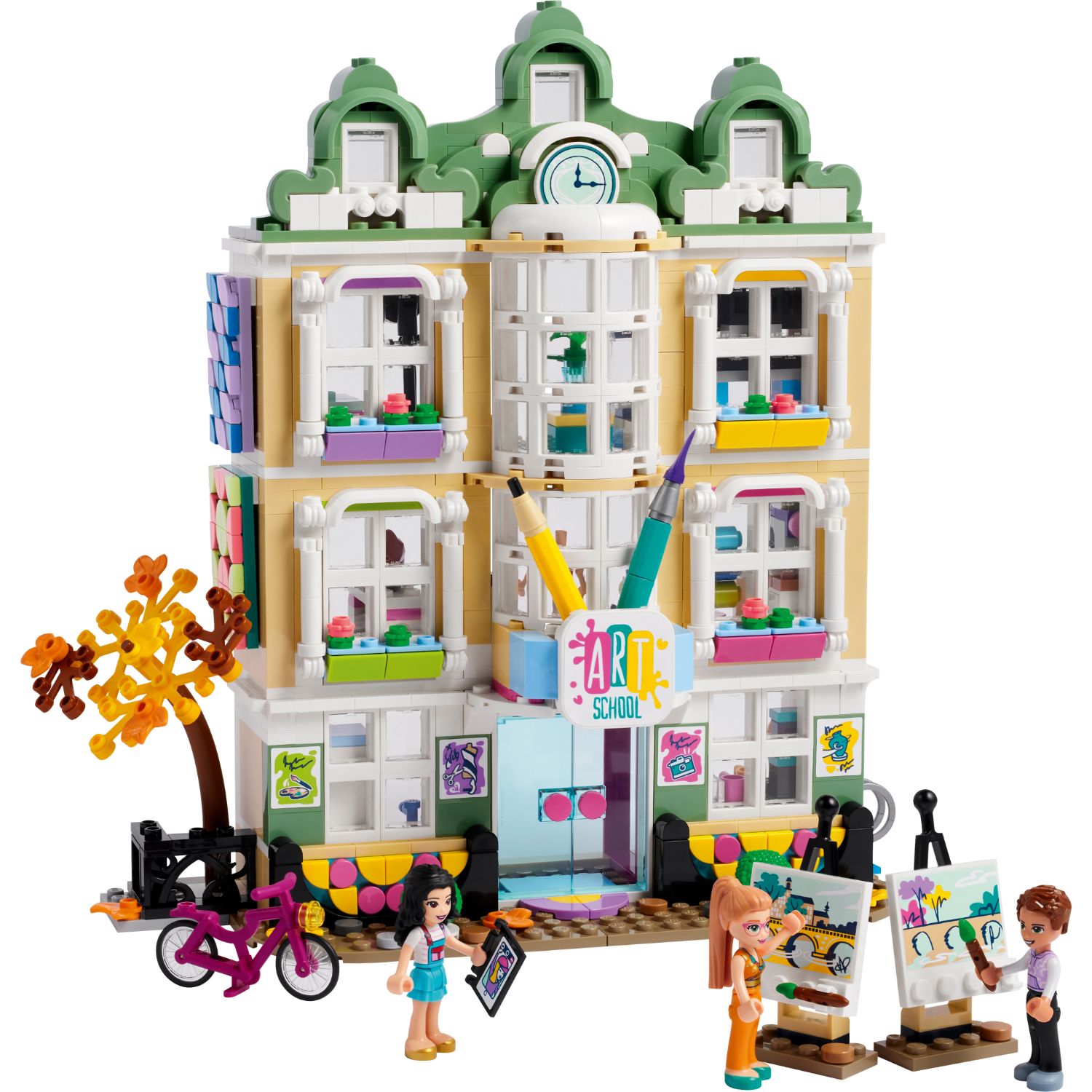 LEGO® Friends™ Emma's Art School - Đồ Chơi Lắp Ráp Trường Nghệ Thuật - LEGO 41711 - Hình ảnh chi tiết 2