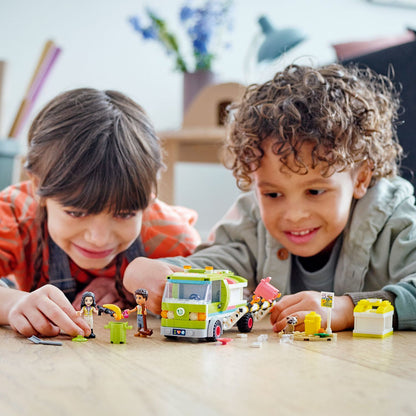 LEGO® Friends™ Recycling Truck - Xe Rác Tái Chế - LEGO 41712 - Góc nhìn khác 3