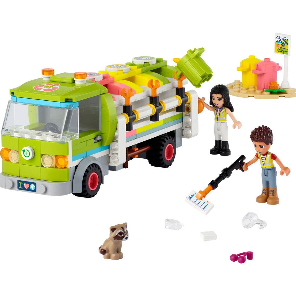 LEGO® Friends™ Recycling Truck - Xe Rác Tái Chế - LEGO 41712 - Hình ảnh chi tiết 2