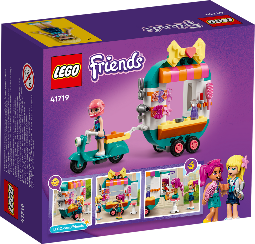 LEGO® Friends™ Mobile Fashion Boutique - Đồ chơi Cửa Hàng Thời Trang Di Động - LEGO 41719 - Hình ảnh bổ sung 6