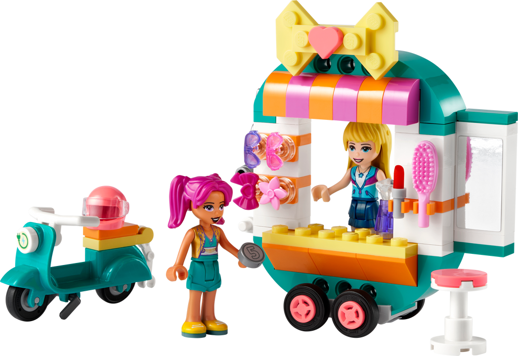 LEGO® Friends™ Mobile Fashion Boutique - Đồ chơi Cửa Hàng Thời Trang Di Động - LEGO 41719 - Hình ảnh chi tiết 2