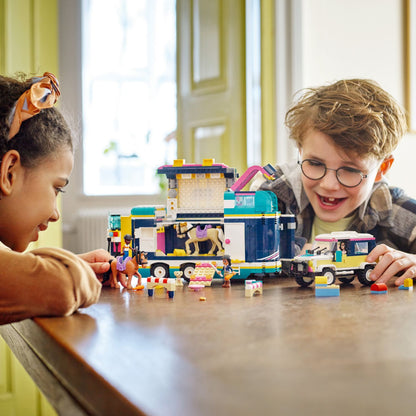 LEGO® Friends™ Horse Show Trailer - Xe Kéo Ngựa Và SUV Hiện Đại - LEGO 41722