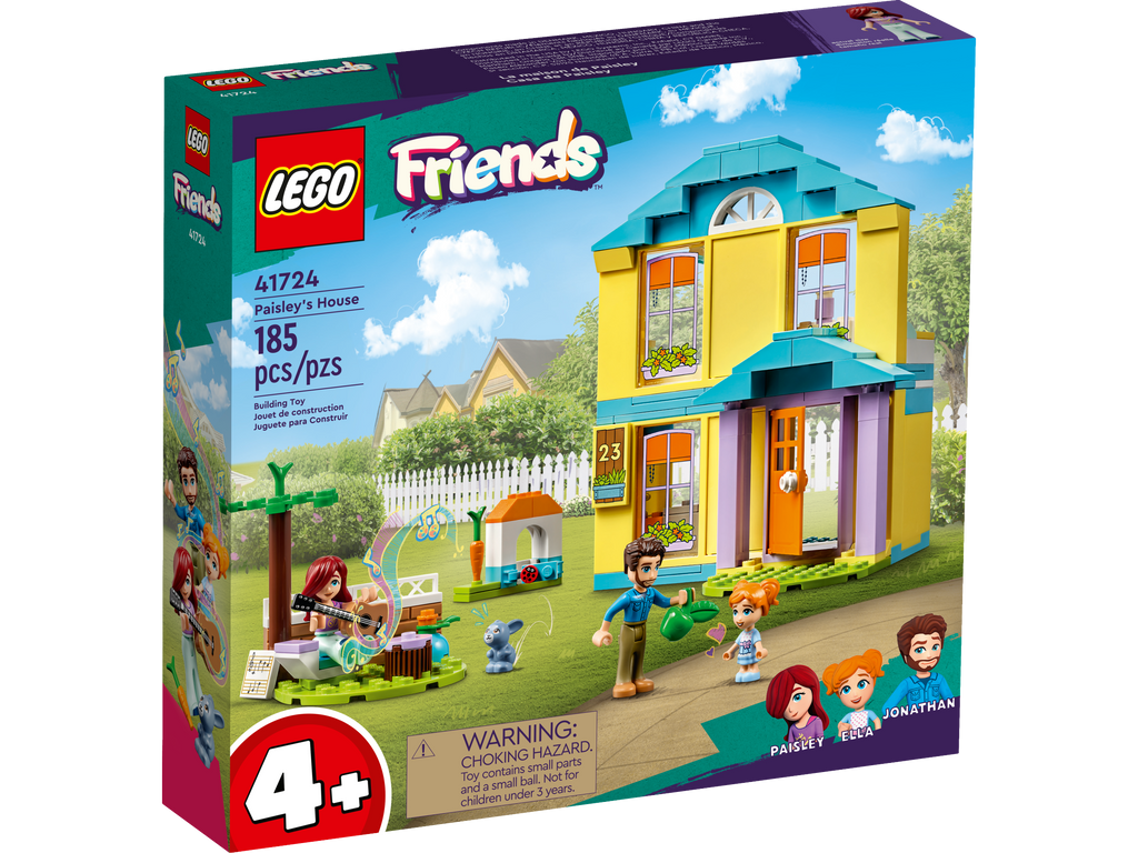 LEGO® Friends™ Paisley’s House - Đồ Chơi Lắp Ráp Ngôi Nhà Của Paisley - LEGO 41724 - Hình ảnh chi tiết 2
