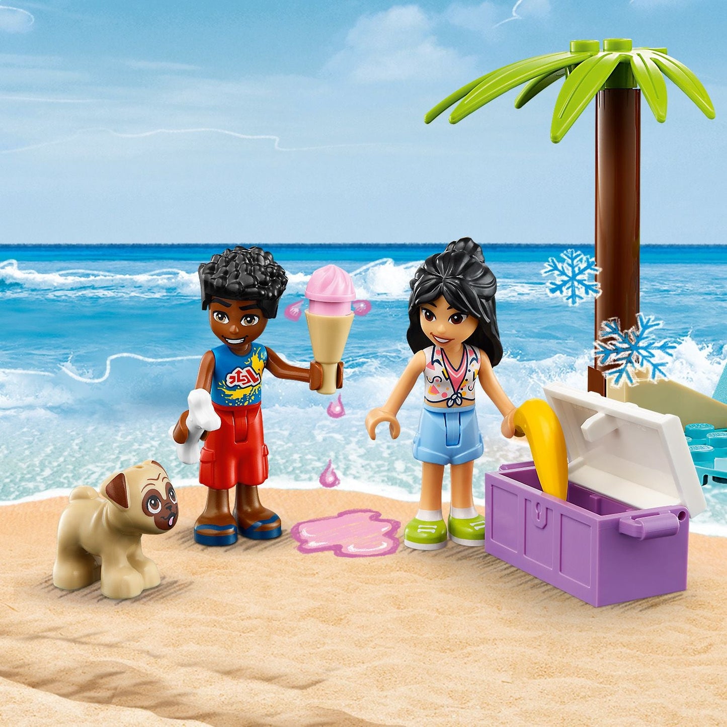LEGO® Friends™ Beach Buggy Fun - Đồ chơi lắp ráp Xe Buggy Bãi Biển - LEGO 41725 - Hình ảnh bổ sung 8