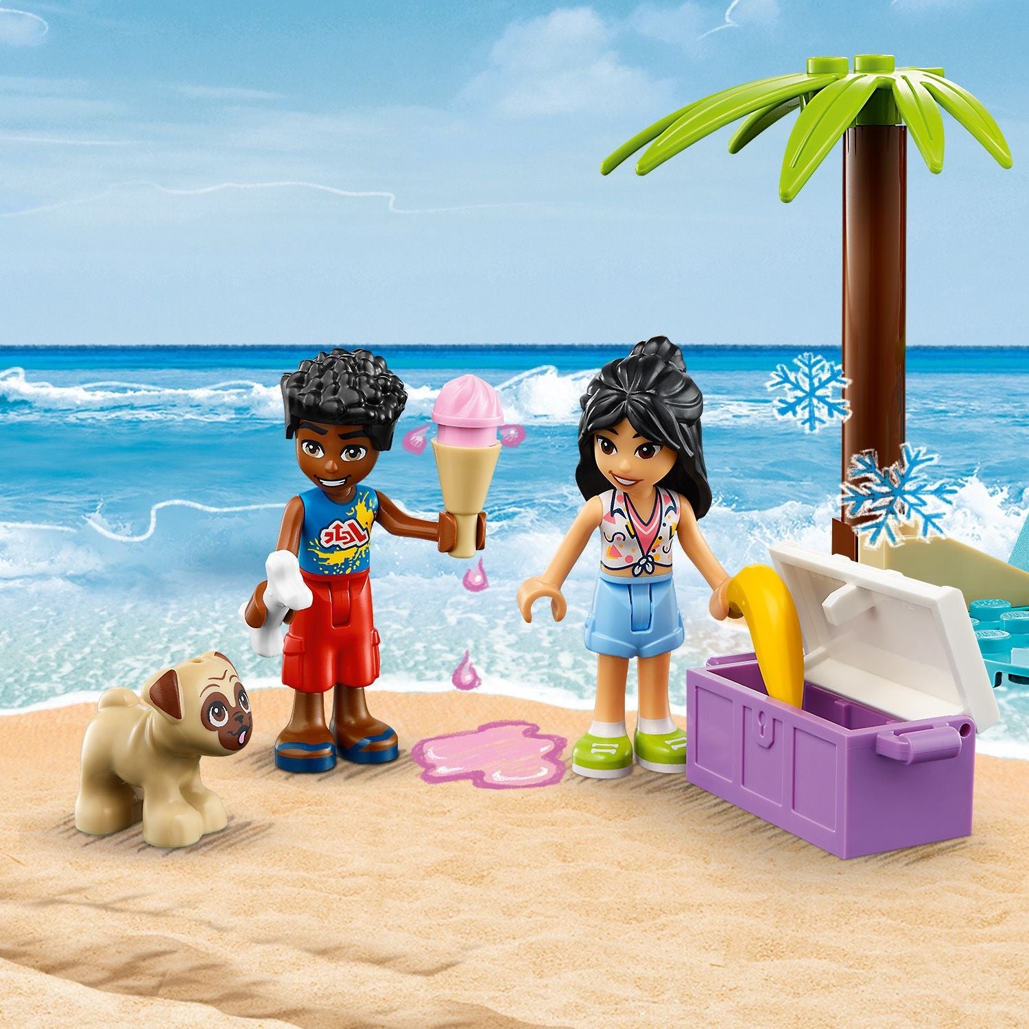 LEGO® Friends™ Beach Buggy Fun - Đồ chơi lắp ráp Xe Buggy Bãi Biển - LEGO 41725 - Hình ảnh bổ sung 8