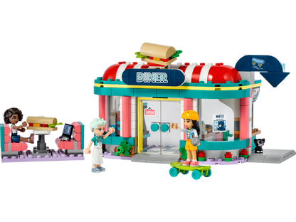 LEGO® Friends™ Heartlake Downtown Diner - Bộ Đồ Chơi Lắp Ráp Nhà Hàng LEGO 41728 - Hình ảnh bổ sung 5