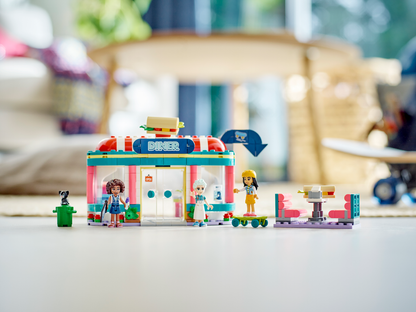 LEGO® Friends™ Heartlake Downtown Diner - Bộ Đồ Chơi Lắp Ráp Nhà Hàng LEGO 41728 - Hình ảnh bổ sung 8