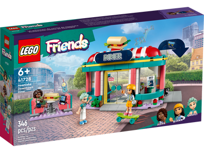 LEGO® Friends™ Heartlake Downtown Diner - Bộ Đồ Chơi Lắp Ráp Nhà Hàng LEGO 41728 - Hình ảnh sản phẩm